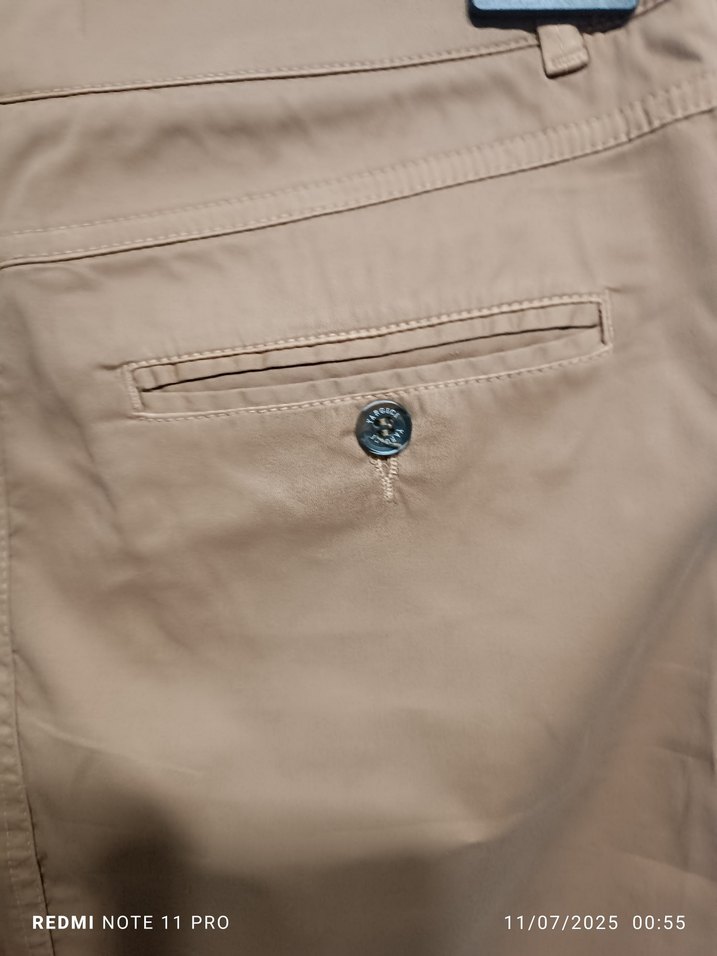 Bej Süet Kemerli Midi Etek - Görsel 5