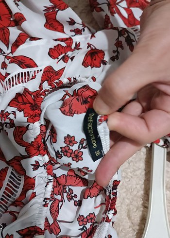 Uzun, Kayık Yaka, Rüya Bohem Elbise - Görsel 6