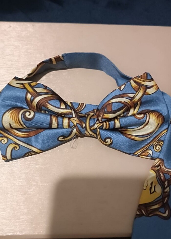 Kravat papyon  mendil  - Görsel 3