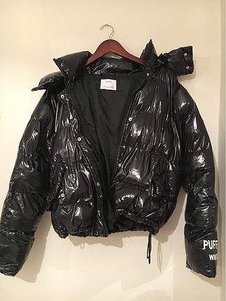 bershka puffer mont