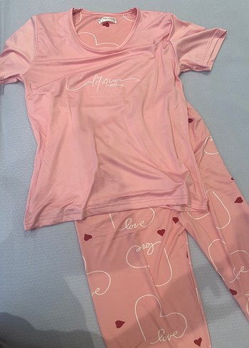 Marks & Spencer Marks Spencer kumaş Kısa Kollu Kadın Pijama Takımı