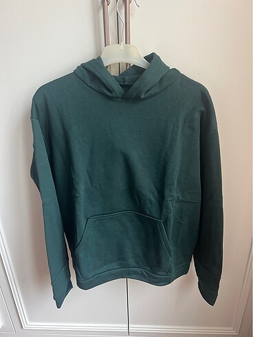 yeşil sweatshirt