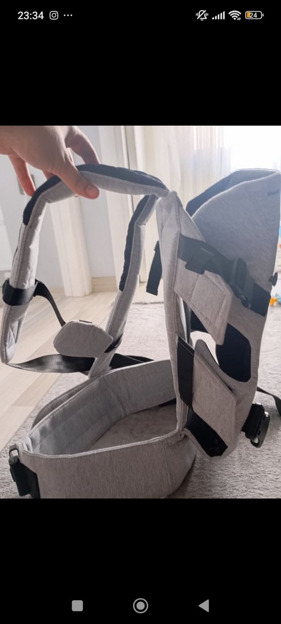 Gri KRAFTO Bebek Taşıyıcı - Görsel 3