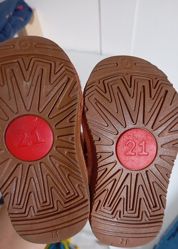 Erkek Çocuk Kahverengi Süet Sıcak Terlik - Görsel 6