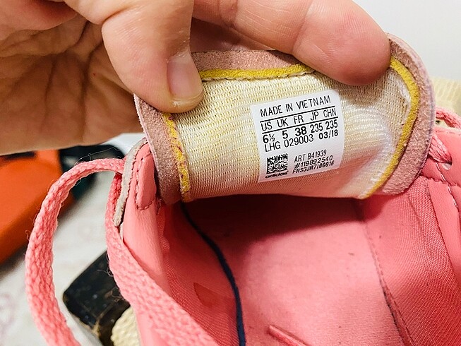 38 Beden pembe Renk Adidas campus