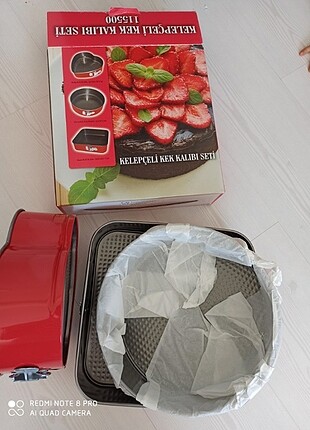3. Lu kelepçeli kek kalıbı