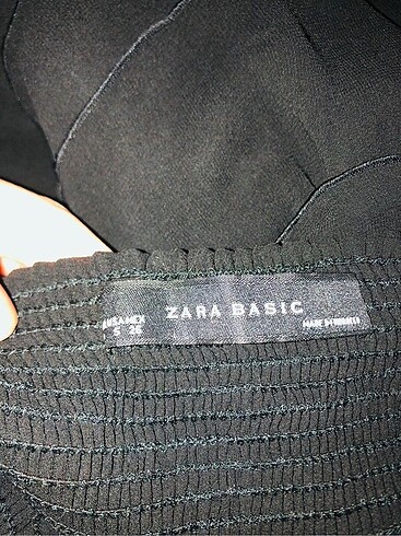 s Beden siyah Renk Zara elbise