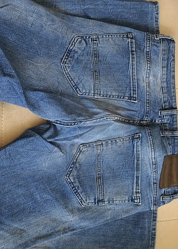 Mavi Normal Kesim Denim Erkek Pantolon - Görsel 3