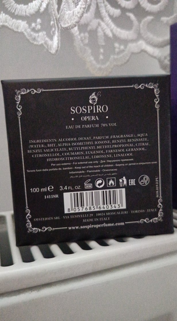 Sospiro Opera Parfümü - Görsel 3