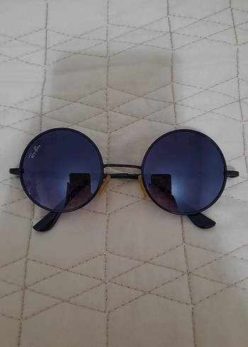 Ray Ban Şeffaf Mor Yuvarlak Kadın Güneş Gözlüğü