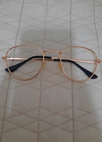 Rose Gold Metal Gözlük Çerçevesi