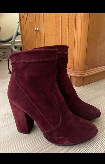 39 Beden Bordo Topuklu Bot