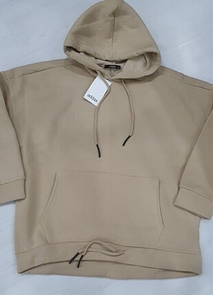 Addax marka bej rengi sweatshirt 