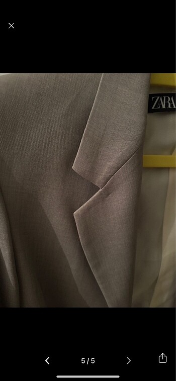 s Beden Zara maskülen blazer