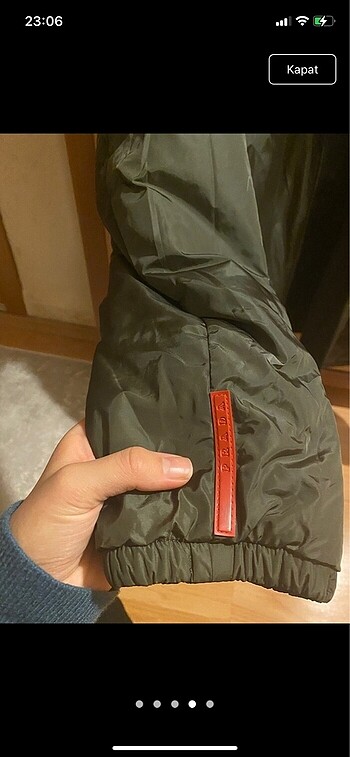 l/xl Beden haki Renk Prada mont