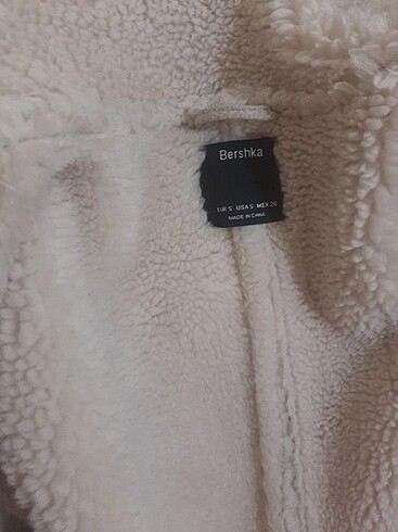 s Beden Bershka içi kürk mont