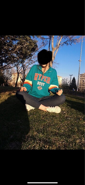 Fermuarlı sweatshirt