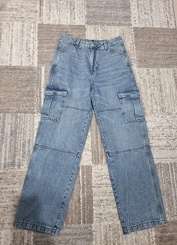 H&M KARGO PANTOLON 