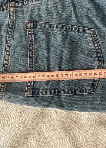 40 Beden mavi Renk Mini Kot Şort