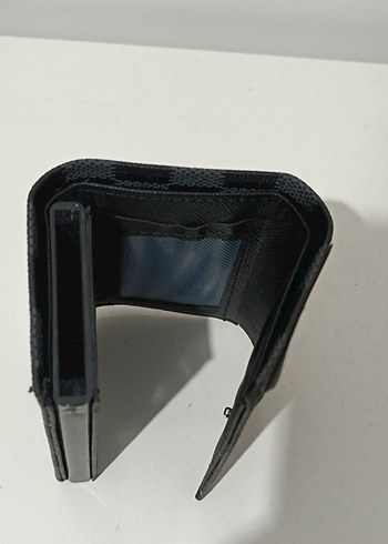 Erkek Siyah Kareli Cüzdan - Görsel 2
