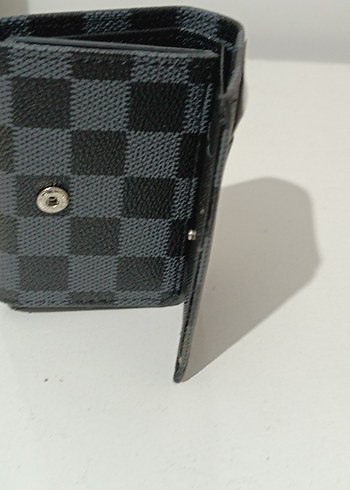 Erkek Siyah Kareli Cüzdan - Görsel 4