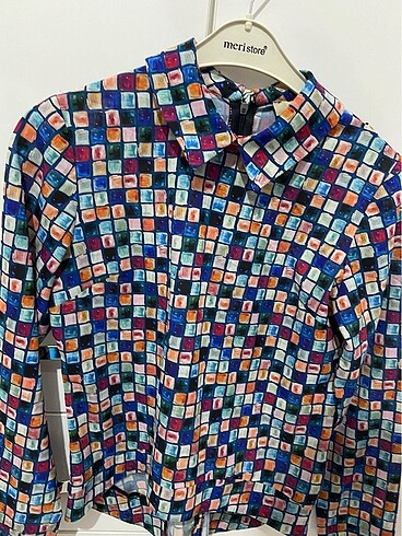 38 Beden çeşitli Renk Renkli gömlek bluz