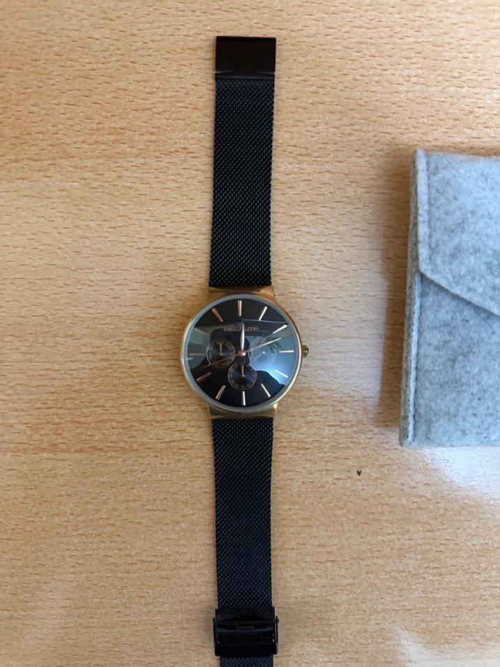 Gri Minimalist Erkek Saat Kayışı - Görsel 2