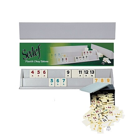 Sedef Plastik Okey Takımı