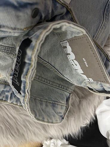 Mavi etiketli baggy jeans - Görsel 2