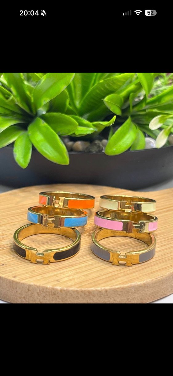 Pembe Tokalı Kadın Yüzük - Görsel 2