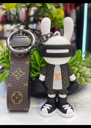 Mor Renkli Street Wear Kadın Anahtarlık - Görsel 2