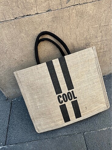 Cool Yazılı Plaj Çanta