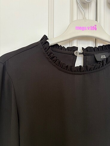 River Island siyah Bluz
