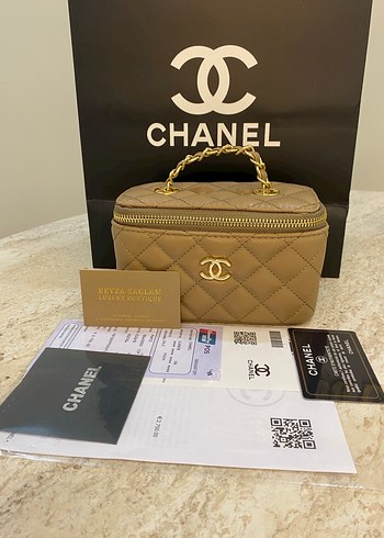Chanel Bej Kadın Çanta (Orijinal Değil)