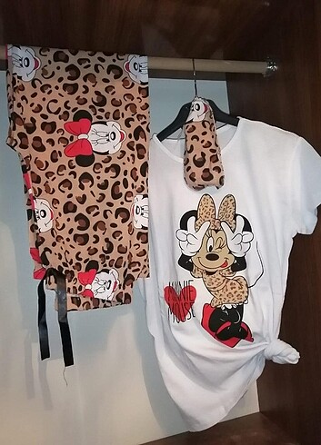 Leopar Minne pijama takımı ????