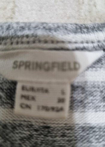 Gri Çizgili Uzun Kollu Kadın Triko - Görsel 4