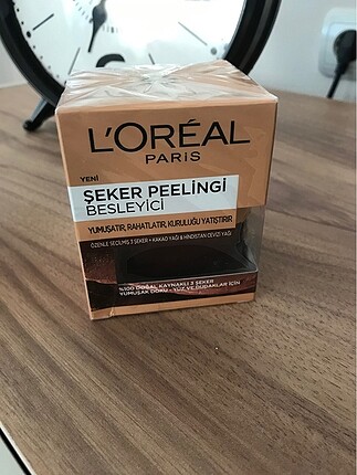 Loreal şeker peeling sıfır ürün