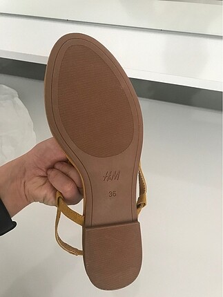 36 Beden H&m sıfır ambalajlı sandalet