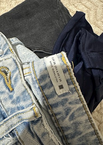 36 Beden Gri Regular Fit Kadın Kot Pantolon