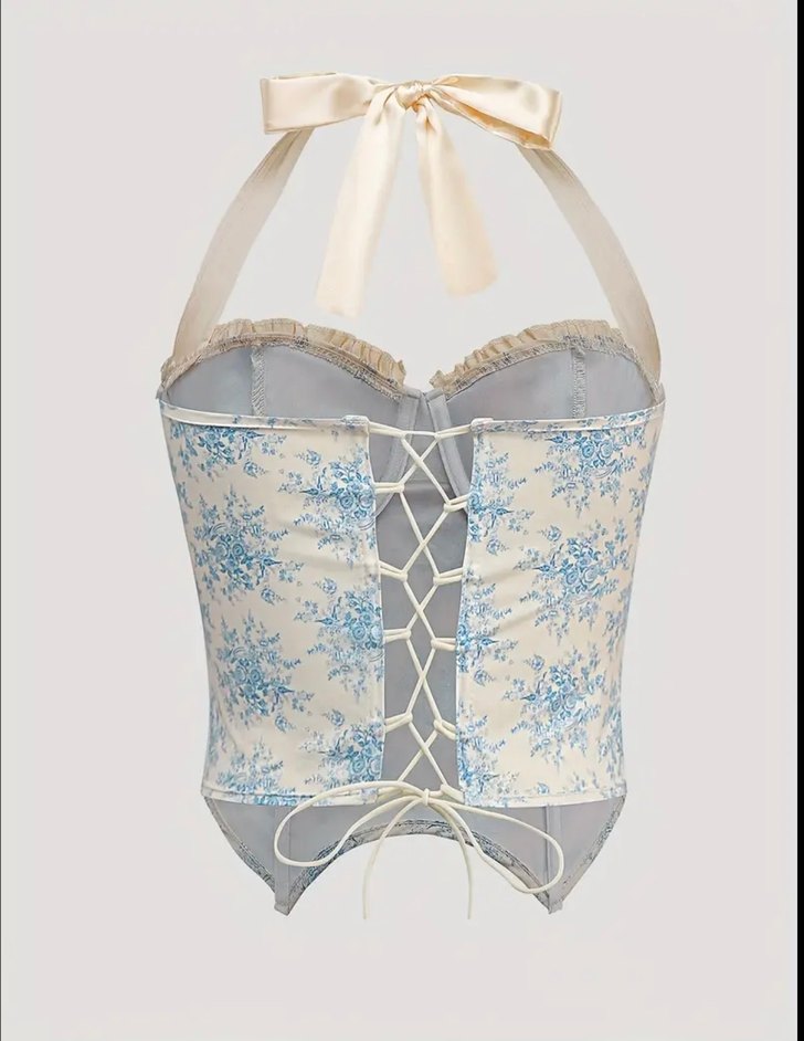 Dantel Detaylı Beyaz Straplez Bustiyer - Görsel 3