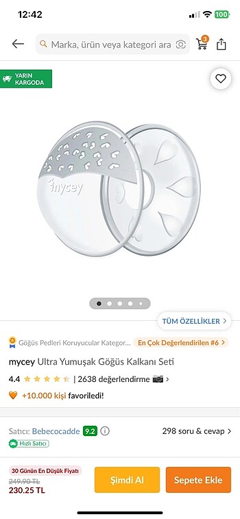 Göğüs kalkan seti