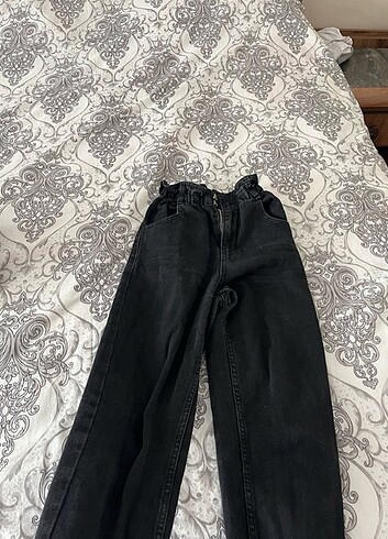 Siyah bol pantolon