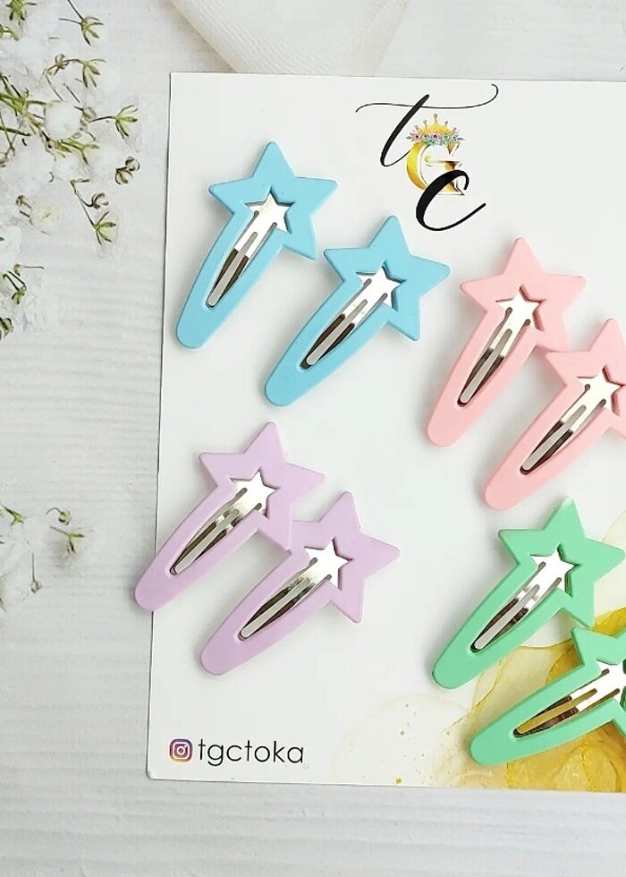 Yıldız Çıt Çıt Toka  - Görsel 2