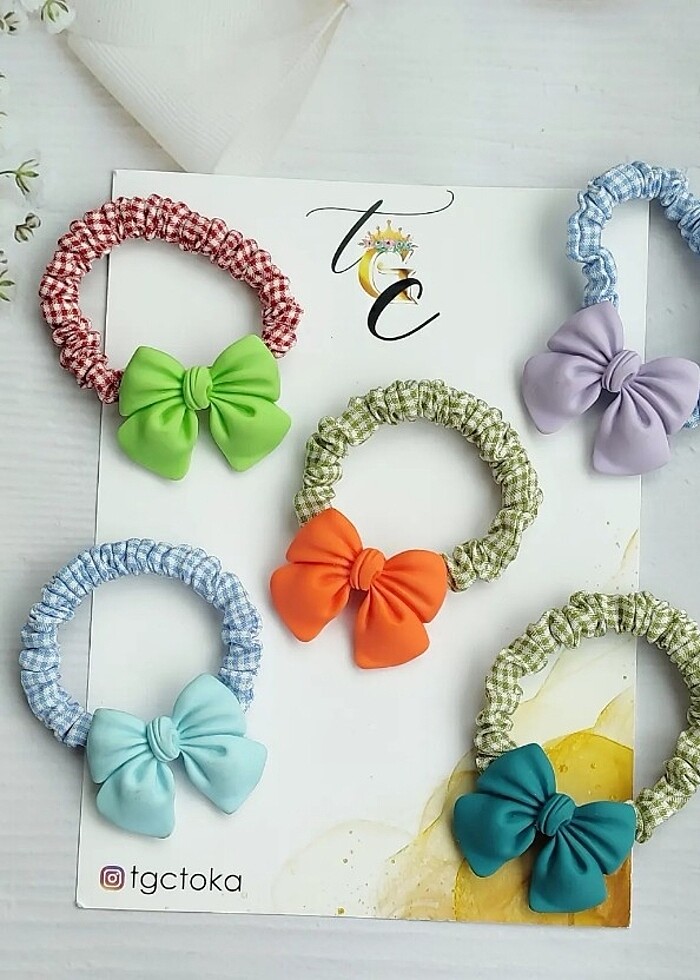 Fiyonk Ekose Lastik Toka  - Görsel 2