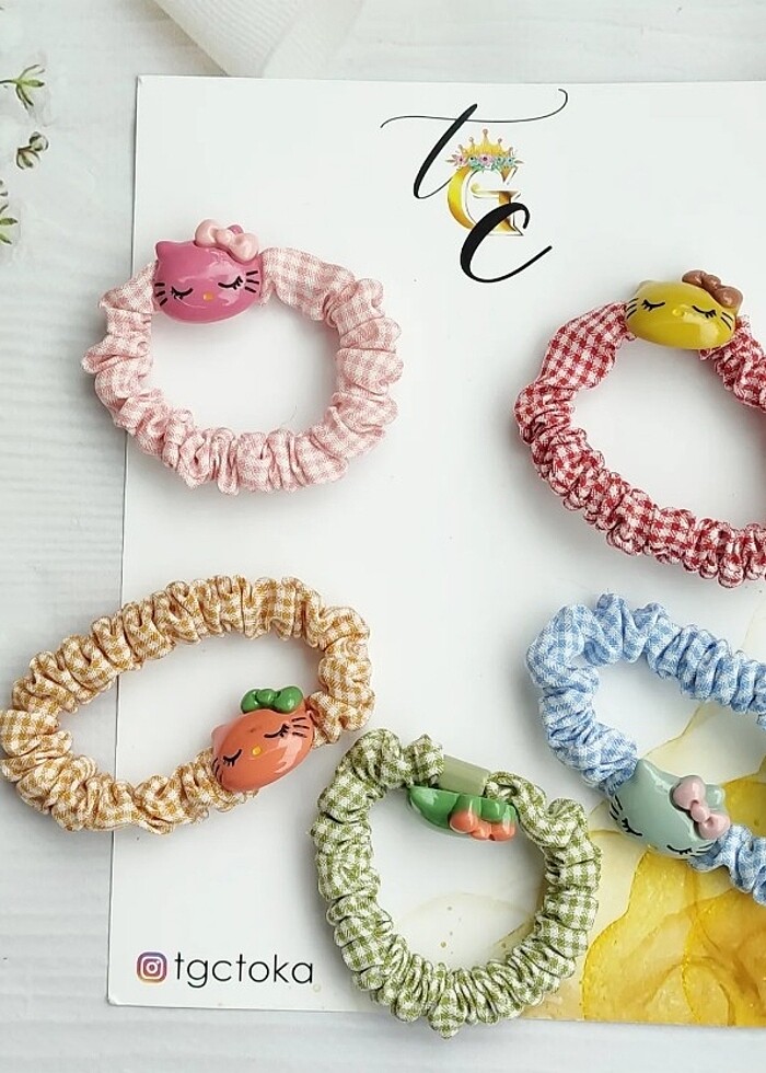 Kedili Ekose Lastik Toka  - Görsel 2