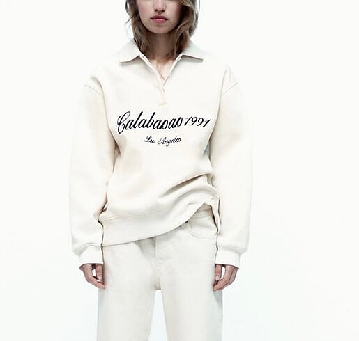Zara model sweat
