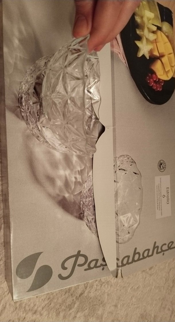 Bej Bohem Desenli Paşabahçe Cam Kase Seti - Görsel 4