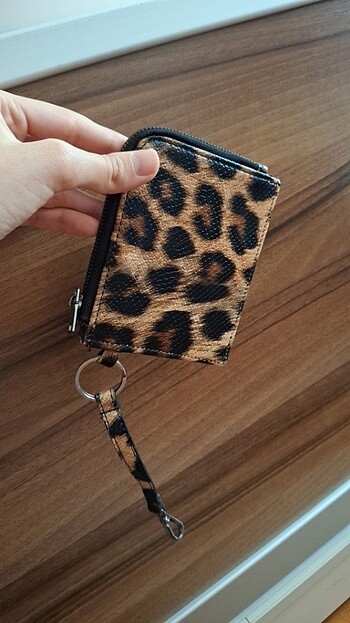 Leopar cüzdan/kartlık