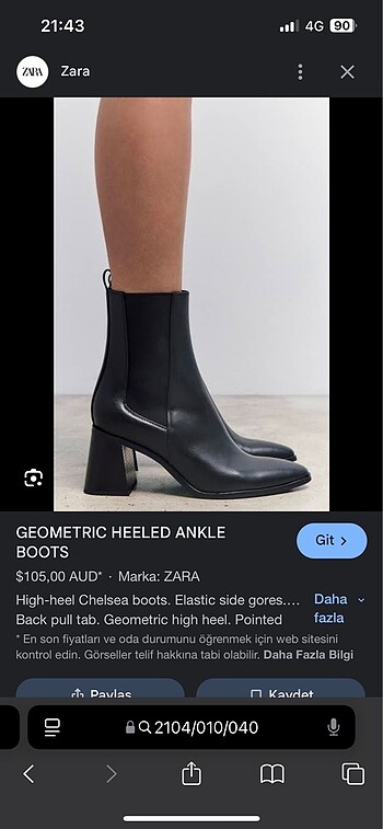 Zara Zara bot