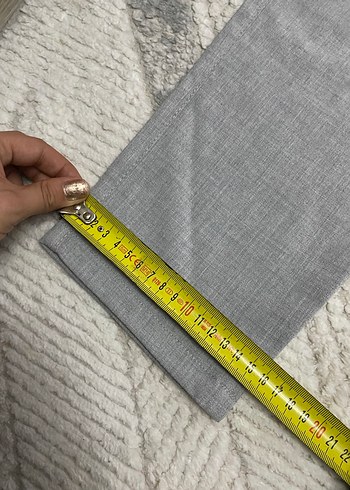 Gri Regular Fit Keten Erkek Pantolon - Görsel 4